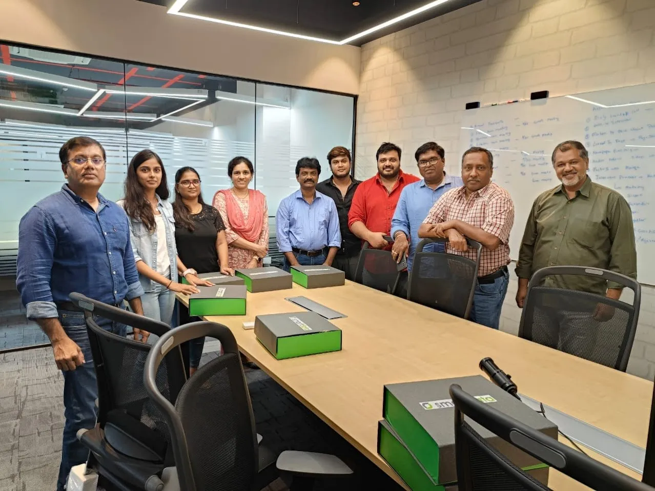 The Smart Data team at the Hyderabad delivery center