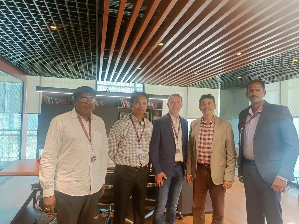 Smart Data and Winsupply leaders together during a visit